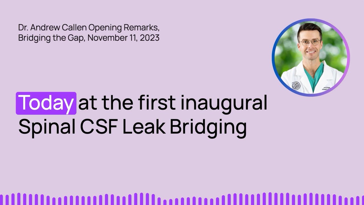Dr. Andrew Callen: Opening Remarks