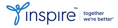 Inspire support community logo. Inspire is a way to connect with other people living with spinal CSF leak.