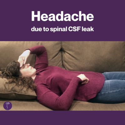 Brain Awareness Week 2021: Head Pain and Spinal CSF Leak