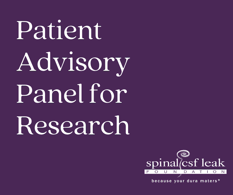 Patient Advisory Panel for Research