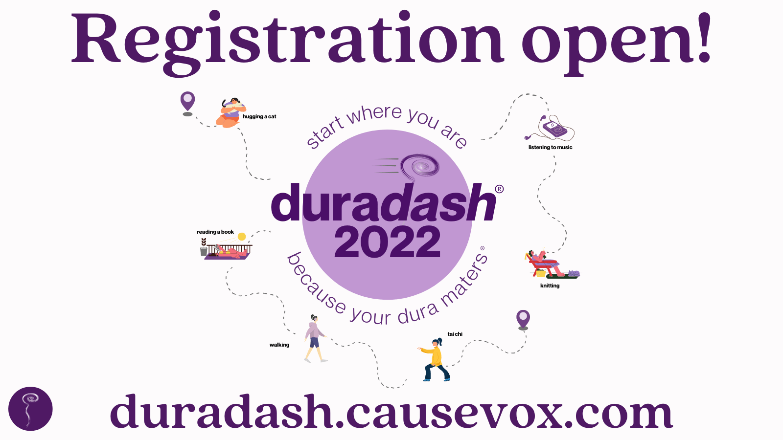 duradash® runs June 1-12. Registration is open now.