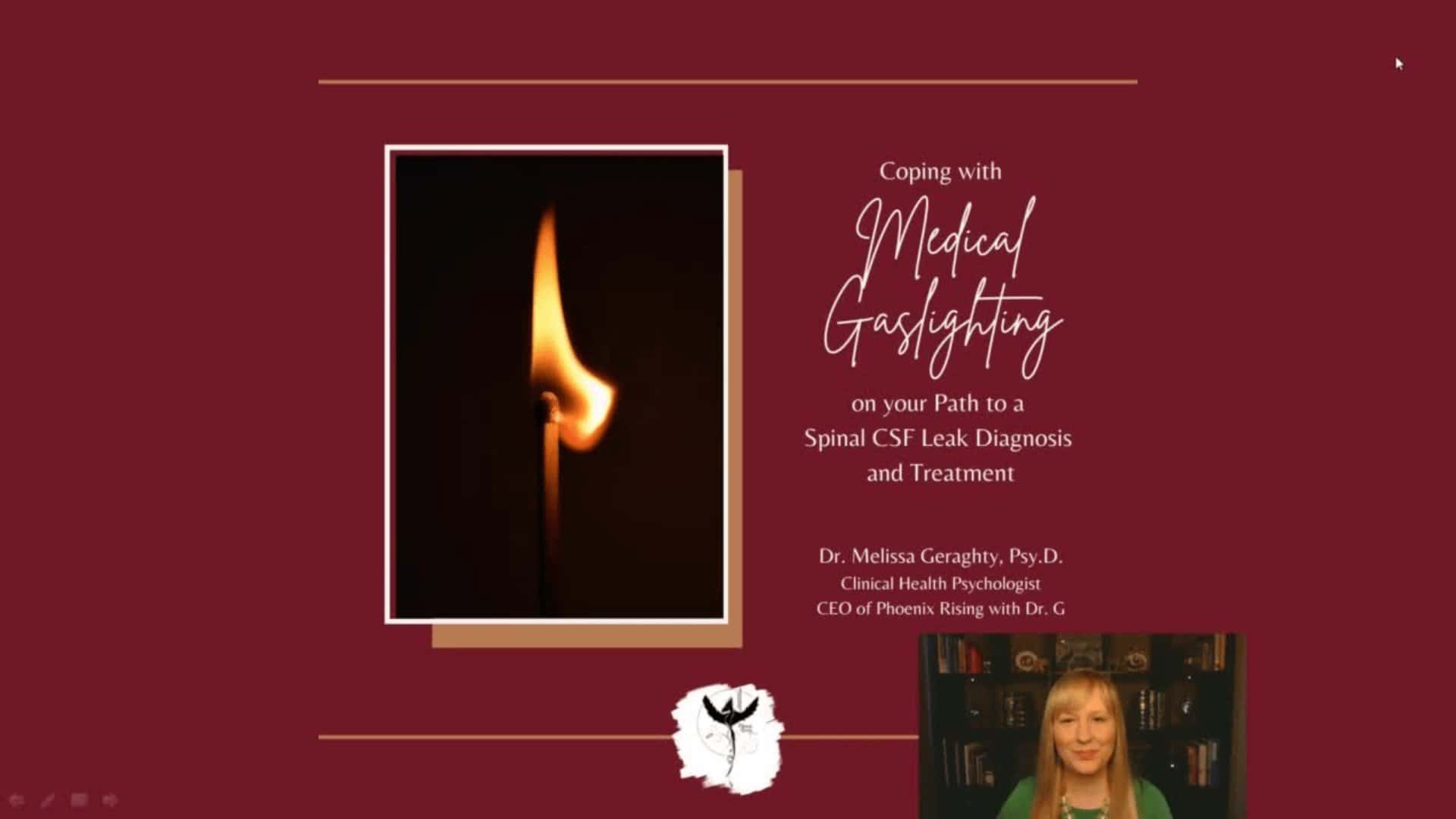 Video Presentation: Coping with Gaslighting on the way to Diagnosis