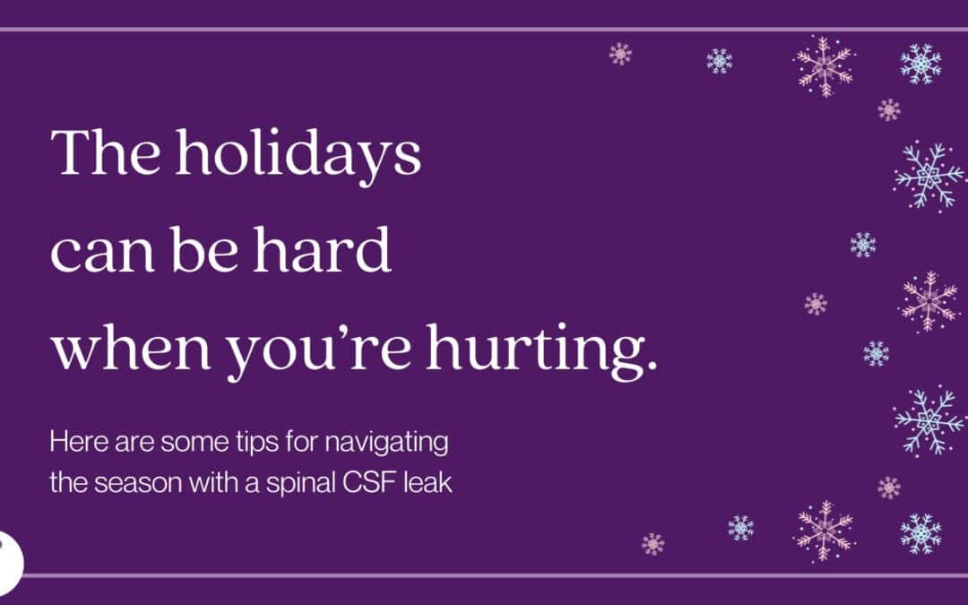 The holidays can be hard when you’re hurting