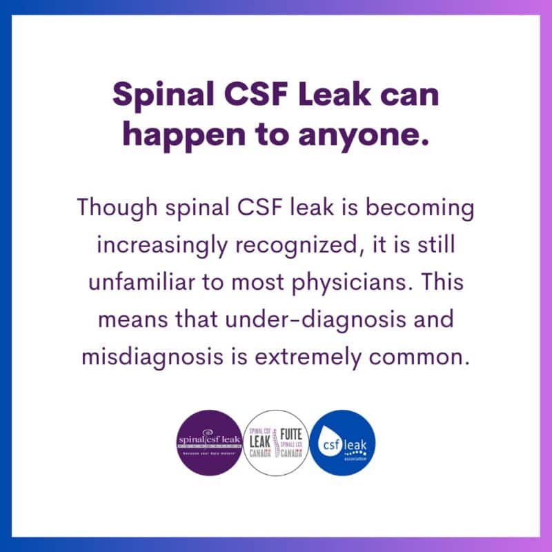 Leakweek 2023: Spinal CSF leak can happen to anyone