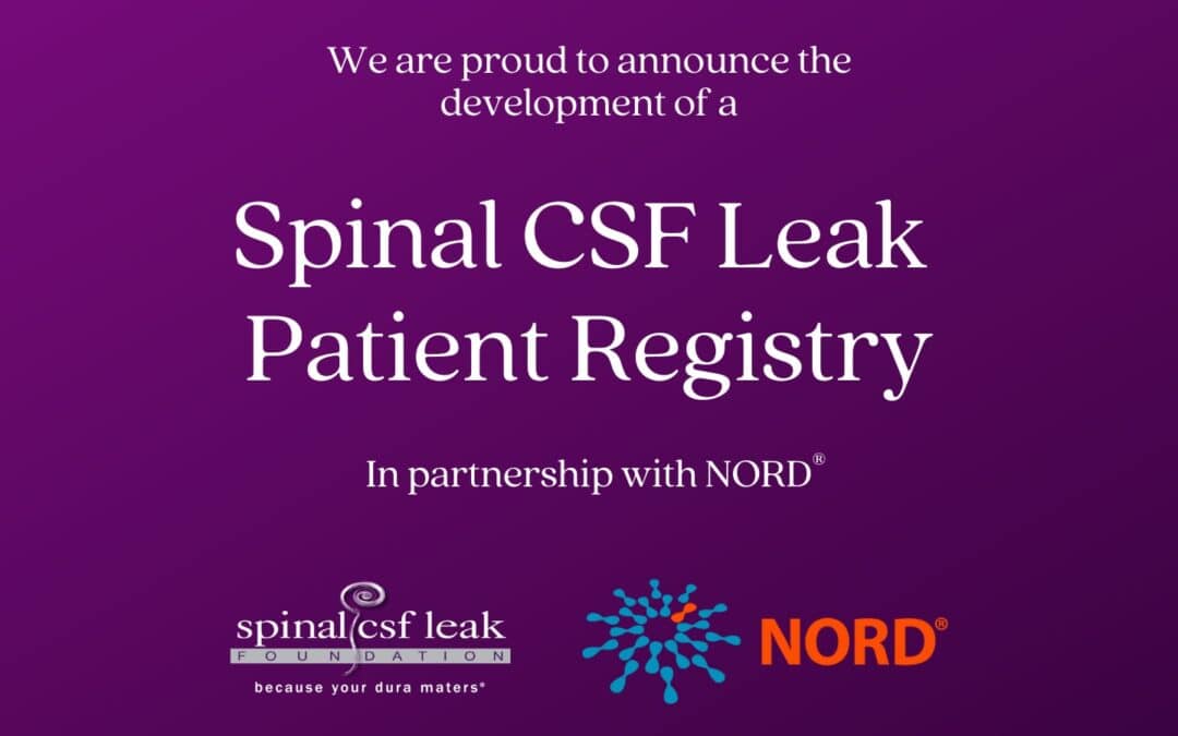 Partnering with NORD® to create a patient registry