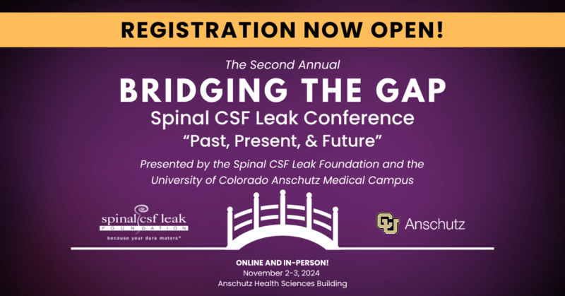 spinal CSF leak: bridging the gap 2024 