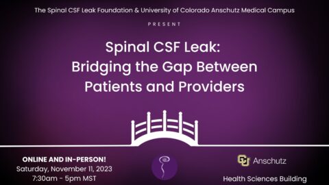 Videos from Conferences and Symposia - Spinal CSF Leak Foundation