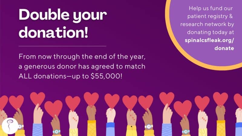 Double your donation