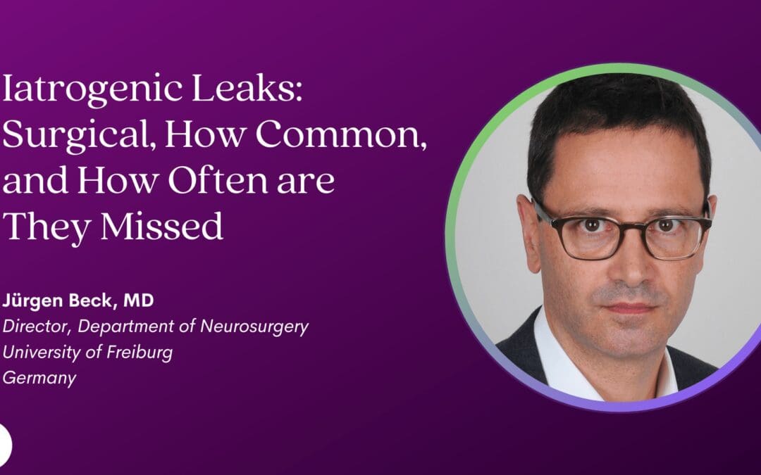 2023 Intracranial Hypotension Conference: Dr. Jürgen Beck