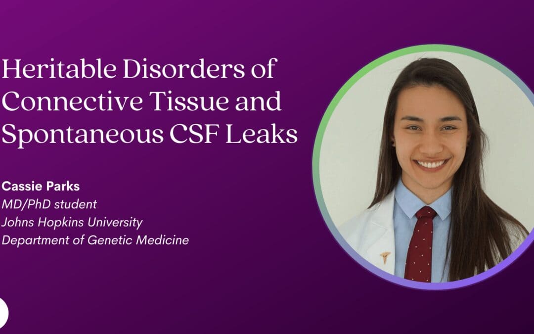 2023 Intracranial Hypotension Conference: Cassie Parks