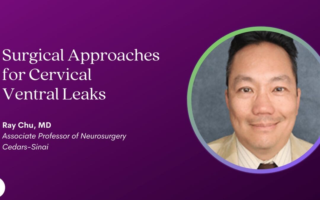 2023 Intracranial Hypotension Conference: Dr. Ray Chu
