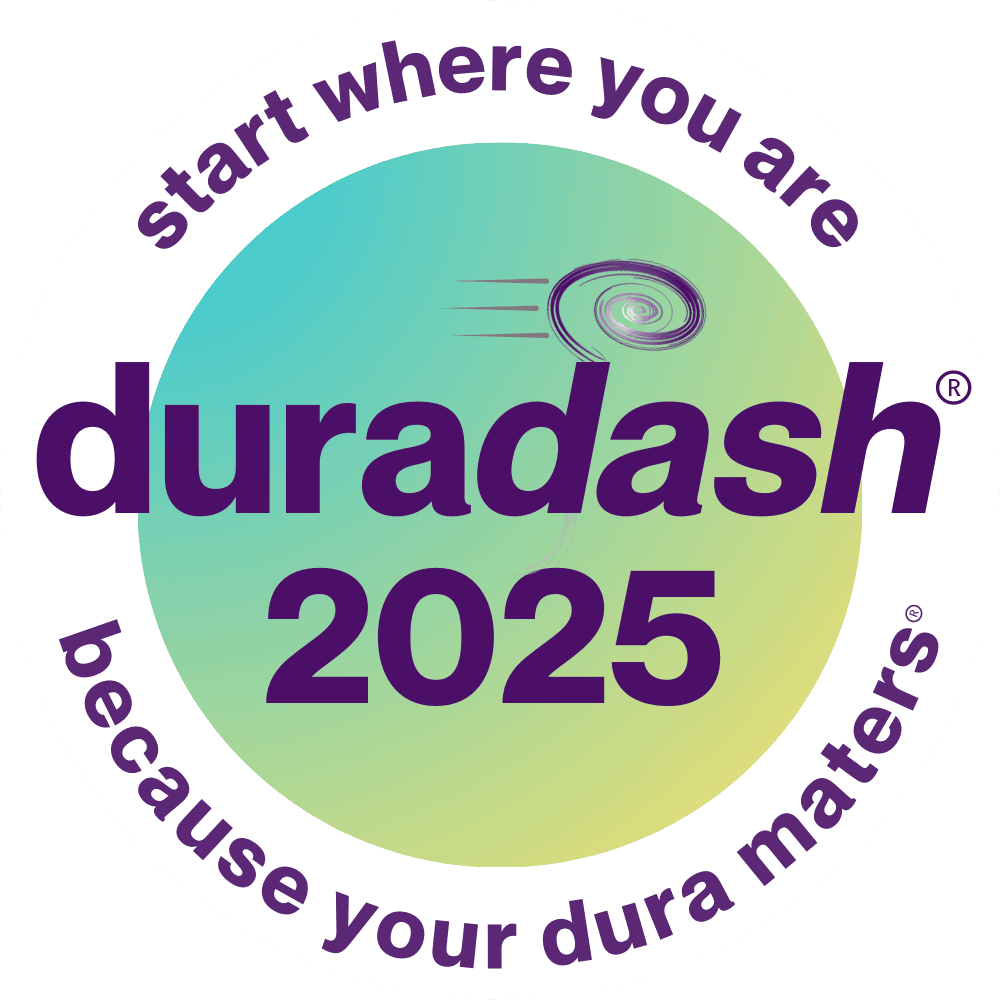 duradash® 2025 - fundraise in support of spinal CSF leak awareness