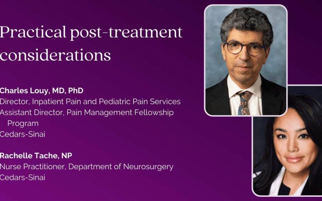 Symposium 2021 Video: Dr. Charles Louy and NP Rachelle Tache